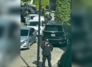 Autoridades federales realizan operativo en Lomas de Angelópolis