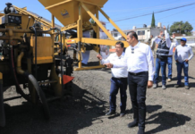 Avanza al 90% la pavimentación del Camino al Batán en Puebla