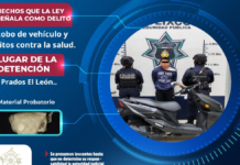 Detienen a hombre por robo de motocicleta en Atlixco