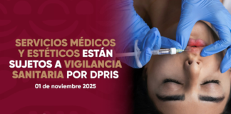 DPRIS aclara que todos los servicios estéticos están bajo vigilancia sanitaria