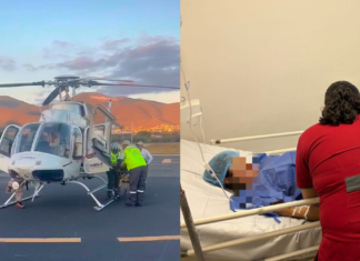 Trasladan de emergencia a mujer embarazada al Hospital de la Mujer en Tehuacán