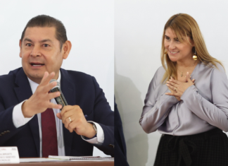 Alejandro Armenta respalda a Idamis Pastor como titular de la FGE