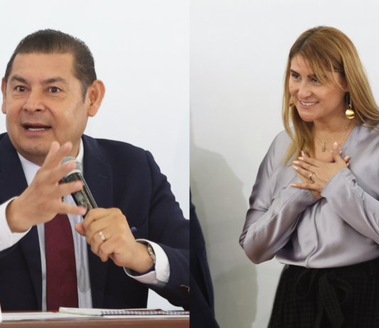 Alejandro Armenta respalda a Idamis Pastor como titular de la FGE