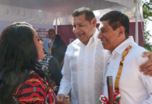 Alejandro Armenta destaca trabajo del gobernador de Oaxaca