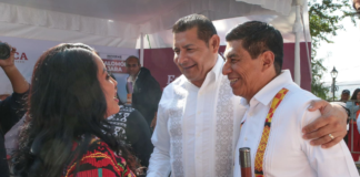 Alejandro Armenta destaca trabajo del gobernador de Oaxaca