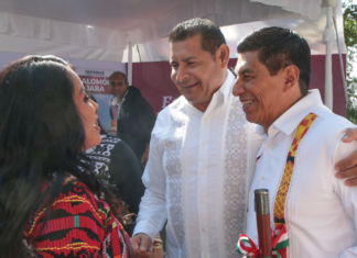 Alejandro Armenta destaca trabajo del gobernador de Oaxaca