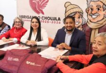 Tonantzin Fernández lanza segunda edición de programa “Abrigando Cholula”