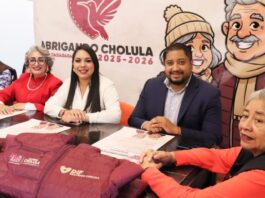 Tonantzin Fernández lanza segunda edición de programa “Abrigando Cholula”