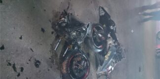 Dos jóvenes mueren en choque de motocicleta en la Puebla-Tehuacán