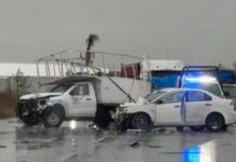 Lluvia provoca inundaciones y accidentes viales en Cuautlancingo