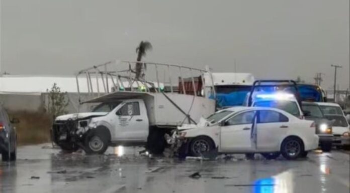 Lluvia provoca inundaciones y accidentes viales en Cuautlancingo