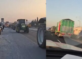 Agricultores se movilizan rumbo a San Lázaro por Ley de Aguas Nacionales