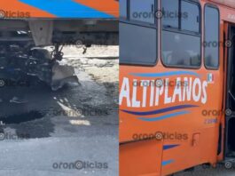 Muere motociclista arrollado por ruta Altiplanos en Huejotzingo