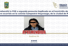 FGE captura a Andrea N. por homicidio en Campestre Mayorazgo
