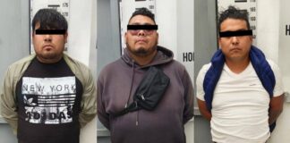 En Coronango, detienen a banda dedicada al robo de vehículos