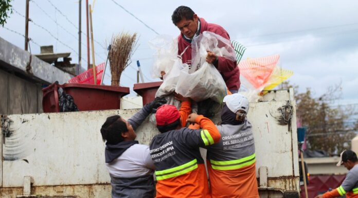 No habrá recolección de basura el 25 y Año Nuevo en San Pedro Cholula