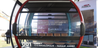 Colocan primera piedra del Cablebús en Puebla; contará con 4 líneas