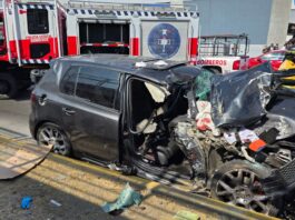 Fiscalía atribuye carambola mortal en Vía Atlixcáyotl a exceso de velocidad