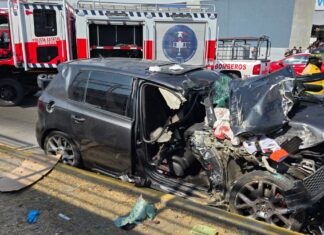 Fiscalía atribuye carambola mortal en Vía Atlixcáyotl a exceso de velocidad