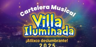 Villa Iluminada de Atlixco invita a familias a disfrutar de cartelera musical