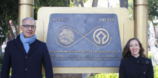 Centro Histórico de Puebla celebra 38 años de inscripción a la UNESCO