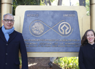 Centro Histórico de Puebla celebra 38 años de inscripción a la UNESCO