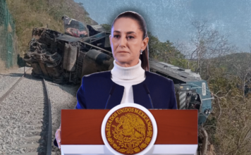 Sheinbaum pide no especular sobre causas del accidente del Tren Interoceánico