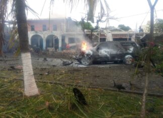 FGR investiga coche bomba que dejó cinco muertos en Michoacán