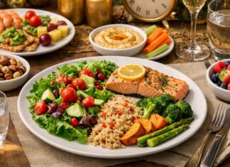 Presentan guías alimentarias para evitar excesos en fin de año