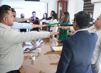 Omar Muñoz instala Comité Contra las Adicciones en Cuautlancingo