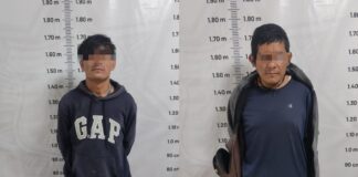 Detienen a dos hombres con cocaína y cristal en Sanctorum