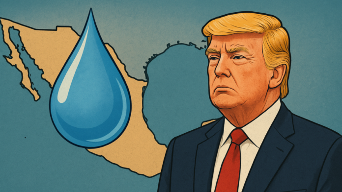 Donald-Trump-agua