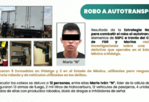 Desmantelan banda de robo a autotransporte en Edomex e Hidalgo