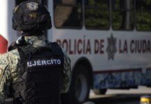 Félix Pallares encabeza operativo de seguridad en la Avenida Juárez