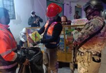 Decomisan 100 kilos de pirotecnia ilegal en Huejotzingo