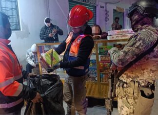 Decomisan 100 kilos de pirotecnia ilegal en Huejotzingo