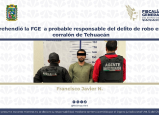 Aprehenden a presunto ladrón de autopartes en corralón de Tehuacán