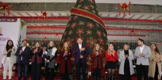 Armenta inaugura Festival Navideño 2025 en Centro Expositor