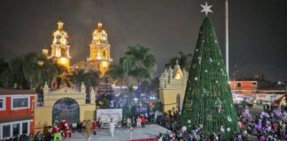 Omar Muñoz inaugura Festival Navidad en Familia en Cuautlancingo