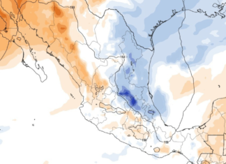 Prevén fuertes lluvias en el norte de Puebla por Frente Frío 19