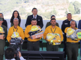 Armenta entrega equipamiento y vehículos a la Guardia Forestal