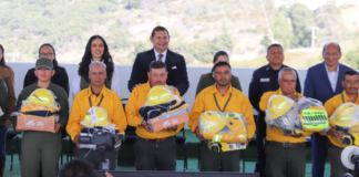 Armenta entrega equipamiento y vehículos a la Guardia Forestal