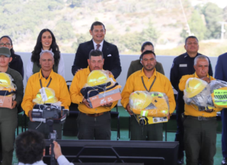 Armenta entrega equipamiento y vehículos a la Guardia Forestal