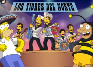 Los Tigres del Norte estrenarán un corrido en Los Simpson