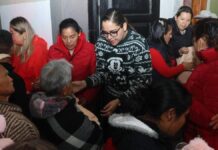 Guadalupe Vargas realiza actividades navideñas en municipios del distrito 1