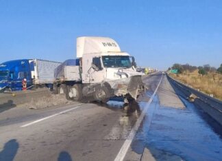 Accidente en el Arco Norte provoca cierre total y largas filas de vehículos