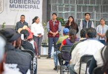 Omar Muñoz acompaña entrega de 55 huertos y 70 gallineros a productores