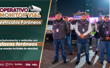 Gobierno de Puebla pone en marcha el Operativo Monitor Vial
