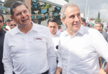 Pepe Chedraui agradece apoyo del gobernador en la capital poblana