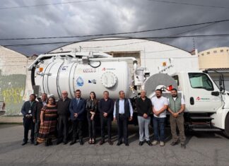 Texmelucan ahora cuenta con camión de desazolve combinado